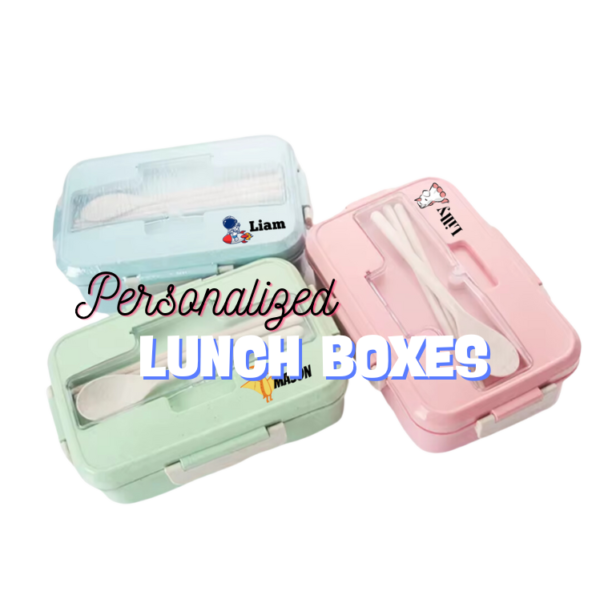 Personalised Lunch Boxes School Box